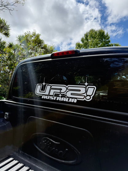 “UP2!” Window Banner
