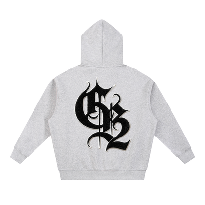 Essential Oversized Boxy Fit Fleece Hoodie