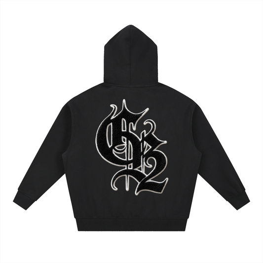 Essential Oversized Boxy Fit Fleece Hoodie