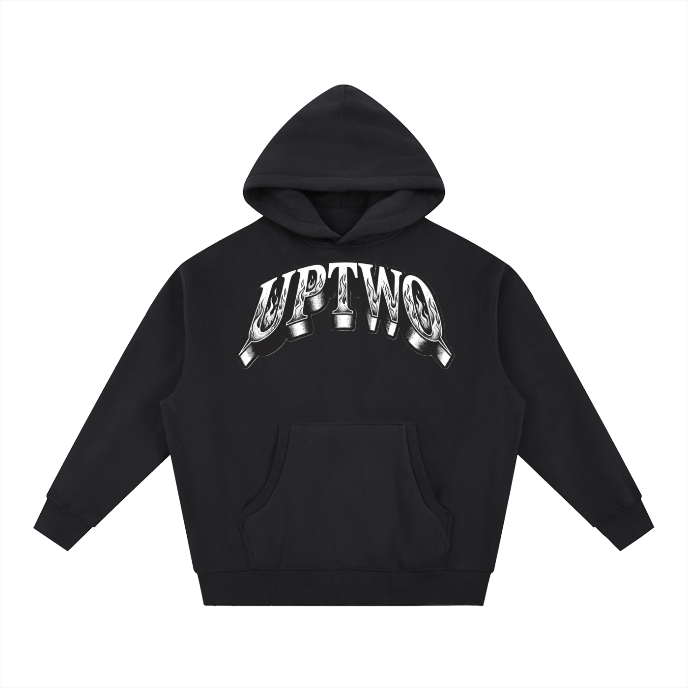 Essential Oversized Boxy Fit Fleece Hoodie